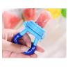 China DOT Pattern Baby Silicone Food Feeder Pacifier Feeder For Infants With Fresh Fruit Pouches wholesale