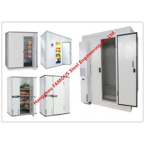 Kitchen Small Cold Room Panel With Refrigeration Unit Food Storage Cold Chamber For Restuarant Use
