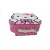 Lovely Design Personalized Tin Box With Plastic Handle 184*174*64Hmm