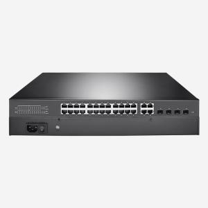 China 30W PoE 電力出力 スマート PoE スイッチ ポートトランキングとIGMP スヌーピング機能でネットワークを強化 wholesale
