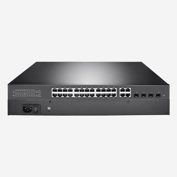 30W PoE Power Output Smart PoE Switch Mejora tu red con capacidades de truncamiento de puertos e IGMP