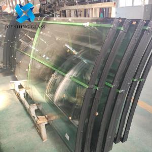 Customized Ultra Clear Curved Tempered Insulated Glass Units