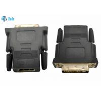 China DVI Adapters DVI-D 24+1 Male To HDMI Female Connectors 1688MB/s High Definition on sale