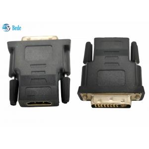 DVI Adapters DVI-D 24+1 Male To HDMI Female Connectors 1688MB/s High Definition