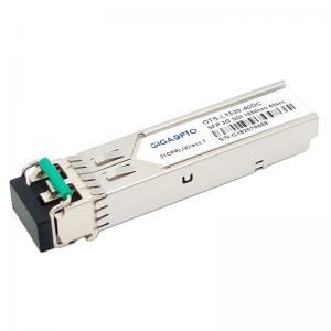 China SMPTE 3G-SDI SFP 1550nm 40km Optical Transmitter Receiver Module MSA DDMI supplier