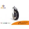 China PU TPR Supermarket Shopping Trolley Cart Elevator Caster 4 Inch Or 5 Inch Wheel wholesale