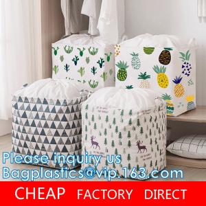 China Laundry Baskets with Easy Carry Handles, Hamper, Folding Washing Bins, Family Laundry Room Bathroom supplier