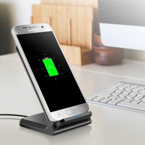 China Fast Charging Qi wireless charger instant mobile phone charger Wireless fast charger support Iphone And Android phones supplier