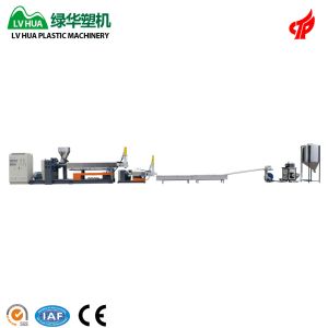 China Low Noise Recycled Plastic Extruder / Plastic Recycling Line With 15kw - 45kw supplier