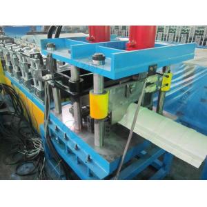 0.3-0.8mm Pre-painted Steel Ridge Capping Roof Panel Roll Forming Machine High Speed 5-10m/min