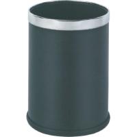 China Metal Stainless Steel Rubbish Bin With Silver Removable Ring on sale
