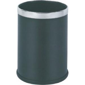 Metal Stainless Steel Rubbish Bin With Silver Removable Ring