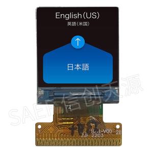 China Calidad 0,85 pulgadas IPS TFT LCD, Tipo cuadrado TFT LCD Display Con Interfaz MCU supplier