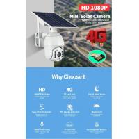 5MP CCTV Wireless 4G Solar 18650mAH PTZ WIFI IP Camera