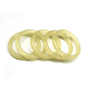 China Customized Size Translucent PU O Ring Wear Resistance 20 - 90 Shore A Hardness supplier