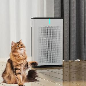 Large LED Touch Screen Pet Air Purifier With Child Lock Function