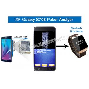 China Metal / Plastic S708 Wireless Camera Poker Analyzer With One Or Two Decks supplier