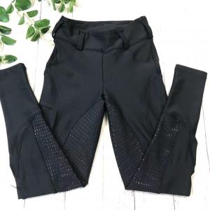 China Kids Horse Riding Tights Performance Full Seat Silicone Equestrian Schooling Riding Pants supplier