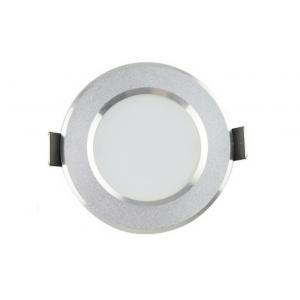 China CRI 80 15 Watt 1380 Lumen Silver / White LED Ceiling Lighting Dimmable Down lights supplier