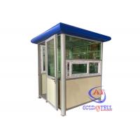 China Sentry Security Guard House Watch Box Prefab Police Room In Parking Management on sale