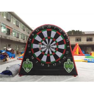 Kids And Adults Giant Inflatable Golf Dart Boards / Inflatable Dart Game