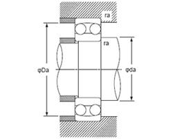 延長内部リング11210Eとボール ベアリングを自己一直線に並べる自己一直線に並ぶ玉軸受