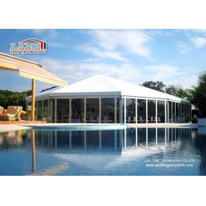 China Custom Outside Party Tent Marquee Large White Tents For Weddings supplier