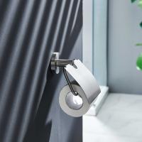 China 304 Stainless Steel Toilet Tissue Holder ODM Polished Chrome Toilet Roll Holder on sale