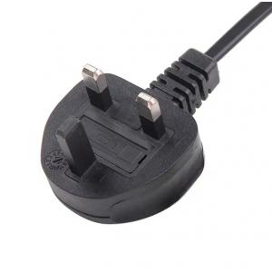 Extension UK PC Power Cable , 2 Pin 13A 250V AC Power Cord 1.8m 2m 5m