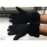 Handsewn Sueded Lamb Shearling Gloves , Black Mens Winter Mittens