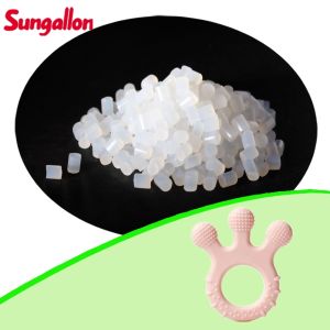 China Odorless and Non-Toxic TPE Granules Food Contact Grade for Baby Teethers Chewable TPR Product wholesale