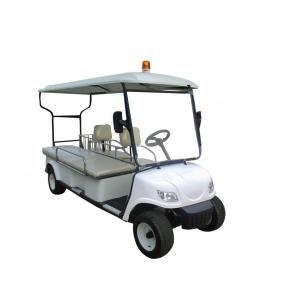 Hospital 3 Seater Electric Car , Mini Ambulance Golf Cart 20% Climbing Ability