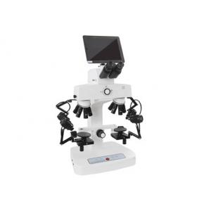 Forensic Lcd Digital Microscope Pad 240X Trinocular Compound Microscope