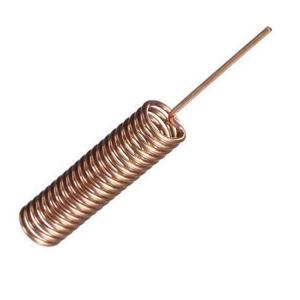 China Golden Copper Helical Antenna Spring Mount 433MHz Wire For PCB Antenna Part supplier