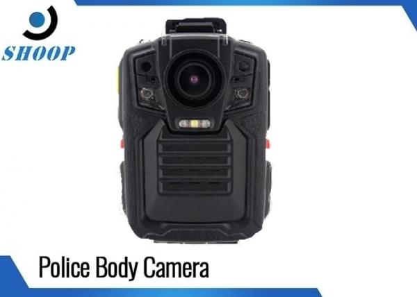 CMOS Sensor Police Body Worn Video Camera 33M Photo Size Full HD 1296P