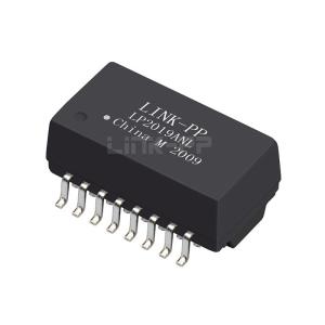 China RD-HA-SD095 Compatible LINK-PP LP2019ANL 10/100Base-T Single Port SMD 16PIN PoE Ethernet Lan Transformer Modules wholesale