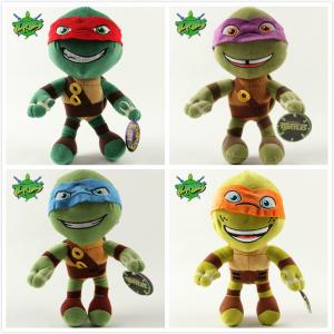 China Teenage Mutant Ninja Turtles 2 Cartoon Stuffed Kids Plush Toys 12 inch supplier