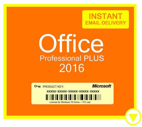 Ms Digital Microsoft Office Key Code 2016 Professional Plus Coa