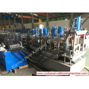 Galvanized 1.5mm-3.0mm C Section Roll Forming Machine 15 Stages