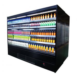 Double Sided Open Display Fridge  Open Display Case Supermarket 608L 912L 1200L