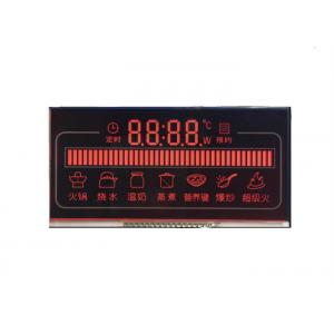 China 3.5 Volt Custom LCD Display / VA Negative High Contrast LCD Transmissive Display Module For Cooker supplier