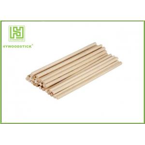 Odorless Wooden Marshmallow Sticks , Thick Hot Dog Sticks For BBQ Shop