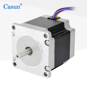 China NEMA 23 双軸 8 リード 1.8 度 1.26N.m ステップモーター 57x57mm CNC wholesale