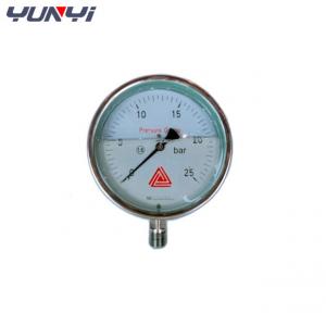 China Stainless Steel Digital Oil Filled Pressure Gauges With Rechargeable Battery supplier