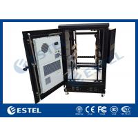 China IP55 Galvanized Steel 20U Outdoor Telecom Cabinet For Telecom Equipments With PDU Inside on sale