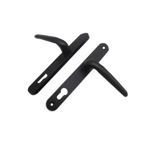 China OEM Noir à travers la porte et la fenêtre à double face Manches en aluminium à deux côtés supplier