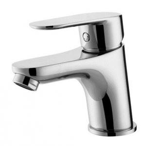 China Brass Bathroom Tap Hot And Cold Adjustable With Hose Ceramic Valve supplier