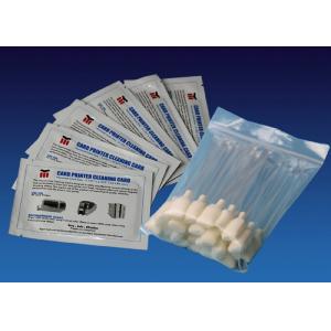 105999-400 Zebra Printer Cleaning Kit 10 CR80 Cleaning Card 10 IPA Print Head Swab P100i