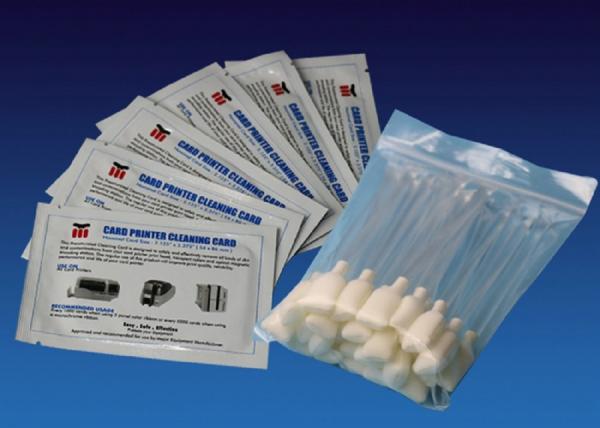 105999 400 Zebra Printer Cleaning Kit CR80 Cleaning Card And Swab Combination