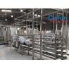 Máquina de esterilización de leche UHT Línea de procesamiento de salsa de leche Bajo consumo